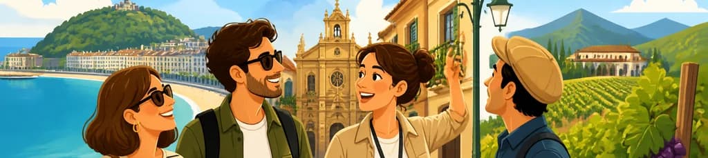 Recorridos privados de medio día con salida y llegada en San Sebastián