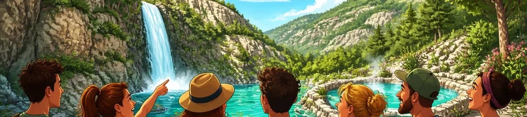 Aventura de un día: Piscinas Termales y Cascadas en Montanejos