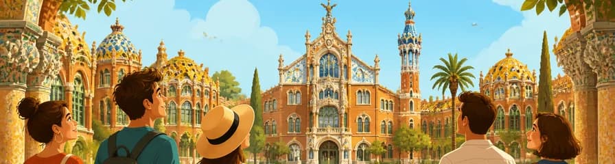 Recorrido a pie en grupo reducido por los emblemas modernistas de Barcelona