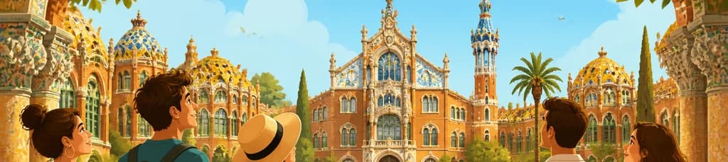 Recorrido a pie en grupo reducido por los emblemas modernistas de Barcelona