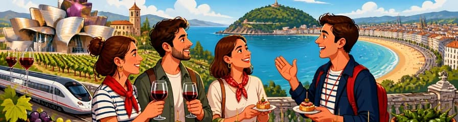 Escapada de dos días al País Vasco y San Sebastián con salida desde Madrid