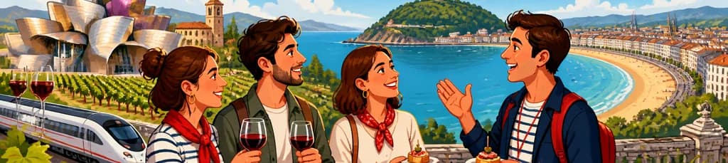 Escapada de dos días al País Vasco y San Sebastián con salida desde Madrid