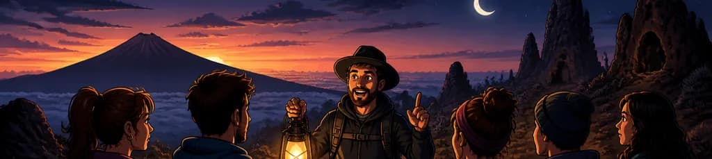 Explora la ruta de la noche del miedo en un recorrido a pie