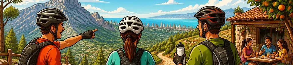 Recorrido en bicicleta de montaña por la Font de la Mata