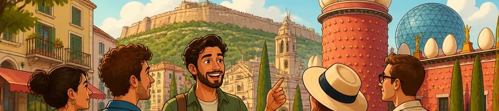 Descubre los encantos turísticos de Figueres en un exclusivo tour privado de medio día con un guía local