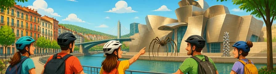 Descubre Bilbao en un tour guiado en bicicleta eléctrica