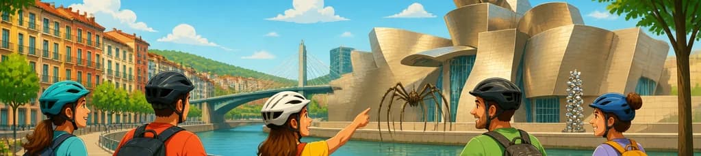 Descubre Bilbao en un tour guiado en bicicleta eléctrica