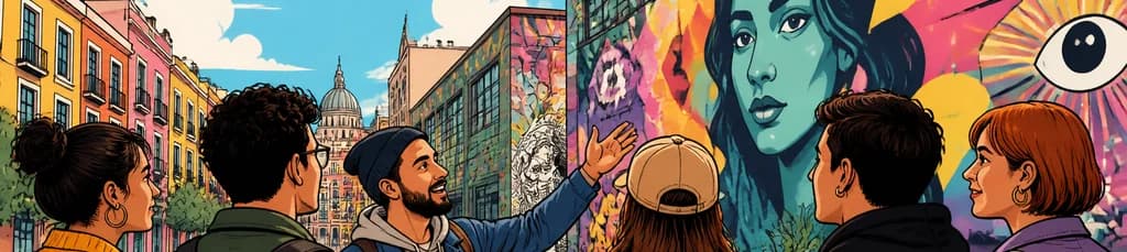 Descubre el arte urbano de Madrid en una visita guiada