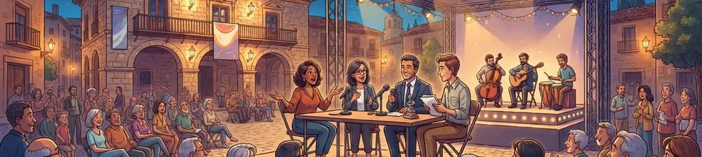 Conversaciones con 2Monos y David Kohn en el Club Pollença