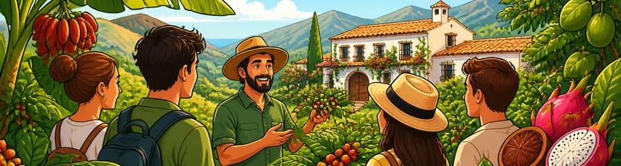 Descubre la única plantación de café de Europa con una visita guiada en Málaga