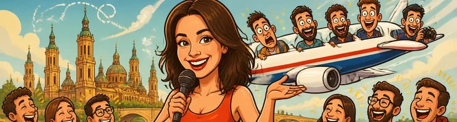 Carolina Noriega presenta "Gilipollas por el mundo" en Zaragoza