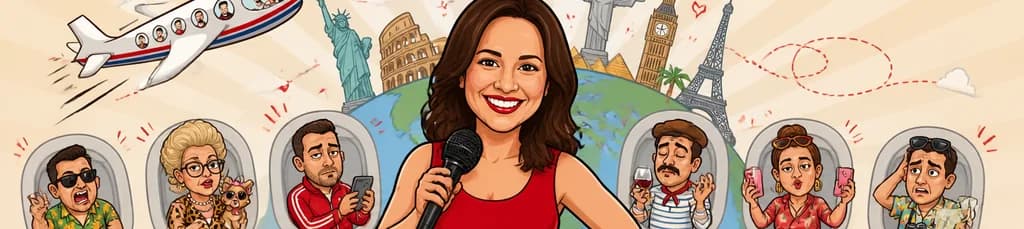 El espectáculo de humor de Carolina Noriega: "Gilipollas por el mundo"