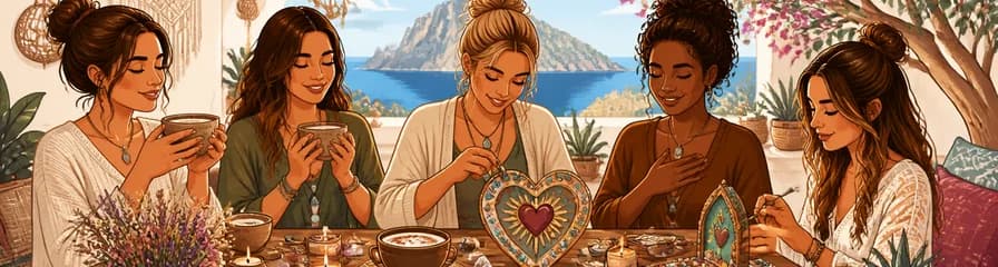 Taller de Artesanía Creativa en Ibiza con Ceremonia Íntima de Cacao