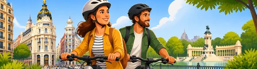 Descubre Madrid sin esfuerzo: Alquiler de bicicletas eléctricas de alta calidad