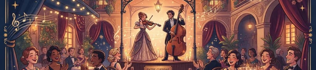 Noche de Violín y Contrabajo "Entre Cuerdas" en la Casa de Las Artes
