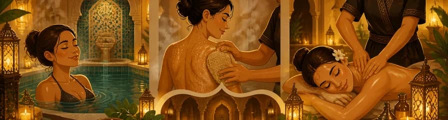 Experiencia de bienestar en Madrid: baño, exfoliación Kessa y masaje relajante