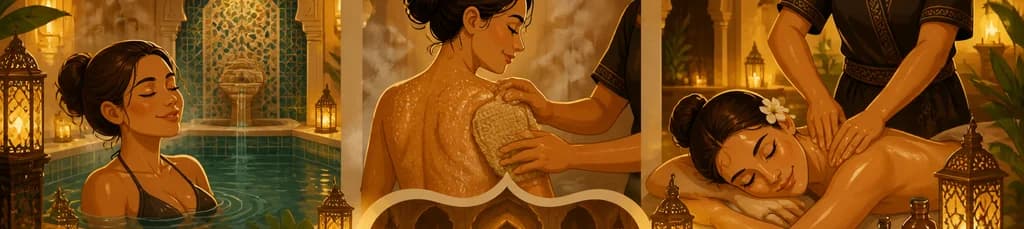 Experiencia de bienestar en Madrid: baño, exfoliación Kessa y masaje relajante
