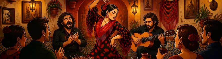 Experiencia de Flamenco Auténtico en la Taberna El Cortijo de Madrid