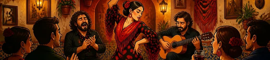 Experiencia de Flamenco Auténtico en la Taberna El Cortijo de Madrid