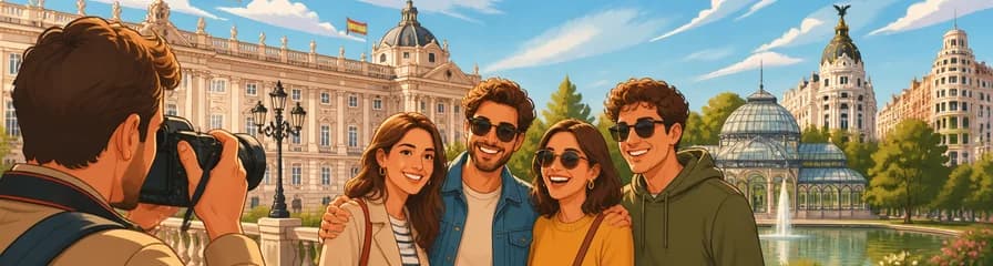 Sesión fotográfica profesional en la capital española