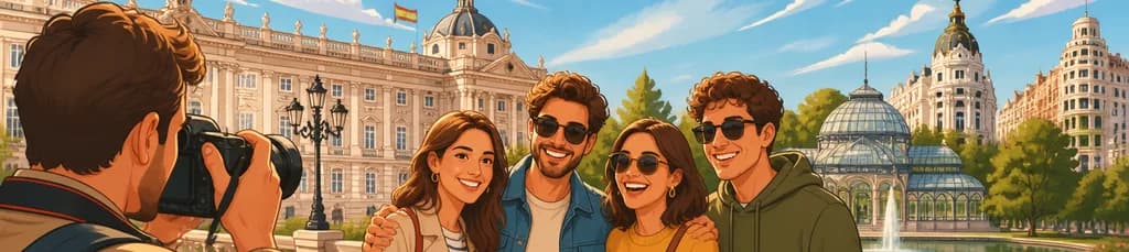 Sesión fotográfica profesional en la capital española