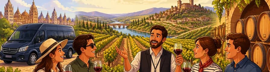 Recorrido por los paisajes vinícolas de Ribera del Duero y La Rioja, con salida desde Madrid