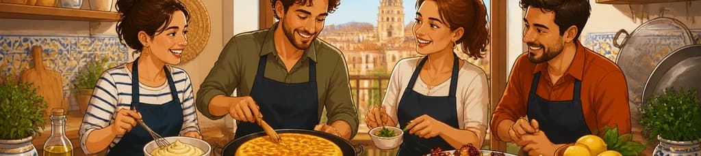 Taller de cocina valenciana con degustación de tres platos