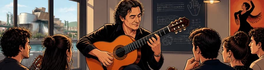 Masterclass de guitarra flamenca con Rafael Riqueni en Bilbao