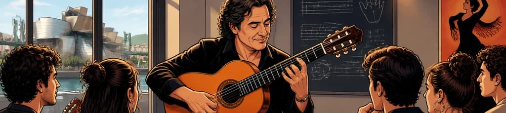 Masterclass de guitarra flamenca con Rafael Riqueni en Bilbao