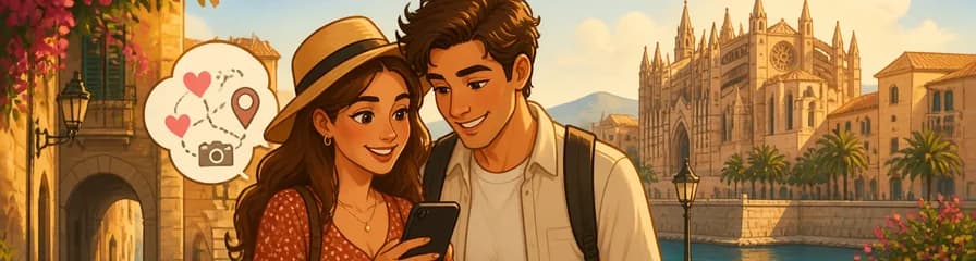 Un juego de exploración peatonal para parejas en la romántica Palma