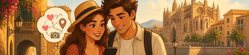 Un juego de exploración peatonal para parejas en la romántica Palma