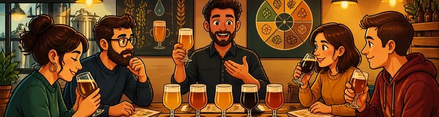 Sesión avanzada de cata de cervezas