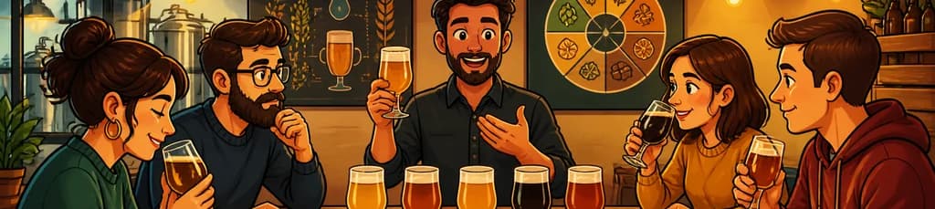 Sesión avanzada de cata de cervezas