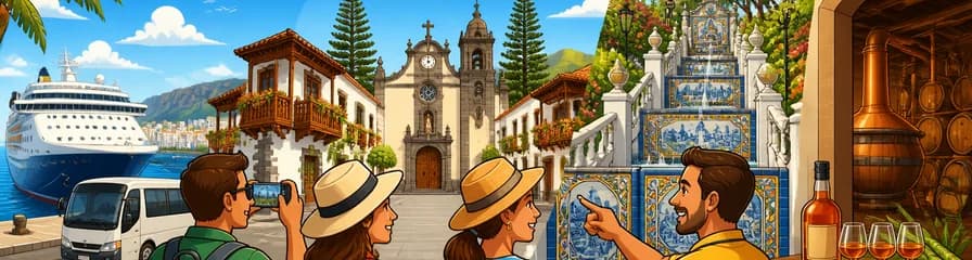 Excursión en crucero por Gran Canaria: Teror, Firgas y cata de ron