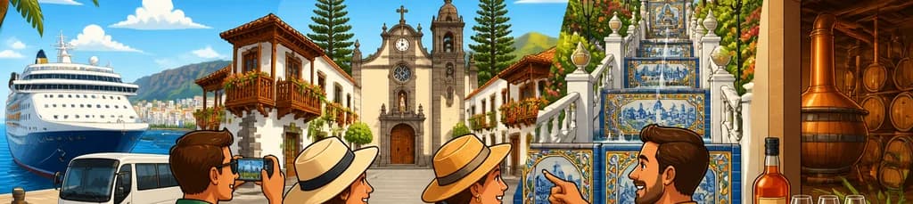 Excursión en crucero por Gran Canaria: Teror, Firgas y cata de ron