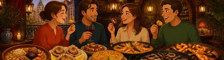 Experiencia gastronómica: Buffet español a la carta en Preciados 33