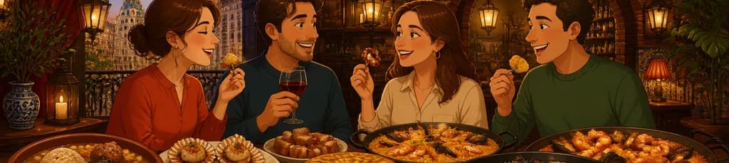 Experiencia gastronómica: Buffet español a la carta en Preciados 33
