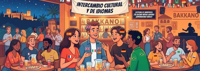Intercambio cultural y de idiomas Mundo Lingo en el centro de Málaga