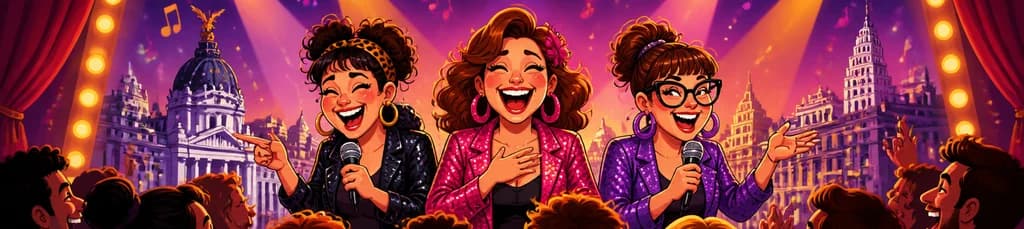 Noche de humor y música en "Apretao pero contentas"