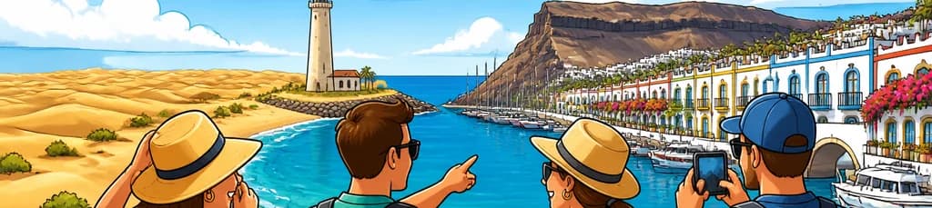 Excursión panorámica por la costa de Gran Canaria: lo más destacado desde el puerto
