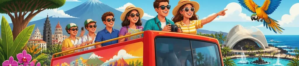 Descubre Puerto de la Cruz con el tour en autobús turístico City Sightseeing