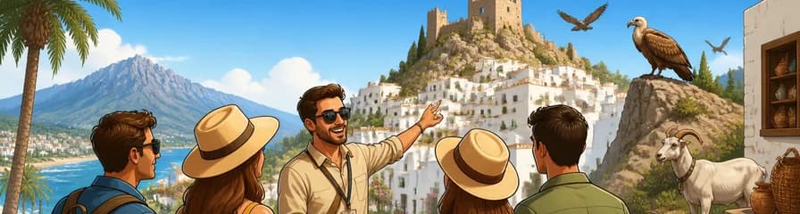 Descubre Casares y Estepona en un viaje privado saliendo desde Marbella