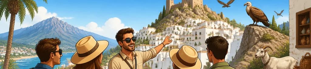 Descubre Casares y Estepona en un viaje privado saliendo desde Marbella