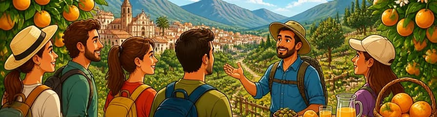 Excursión por el valle de Sóller y visita a una granja de naranjos