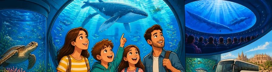 Visita al Acuario de Palma incluyendo servicio de traslado