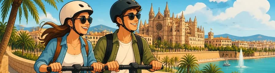 Arriendo de patinete eléctrico en Palma de Mallorca