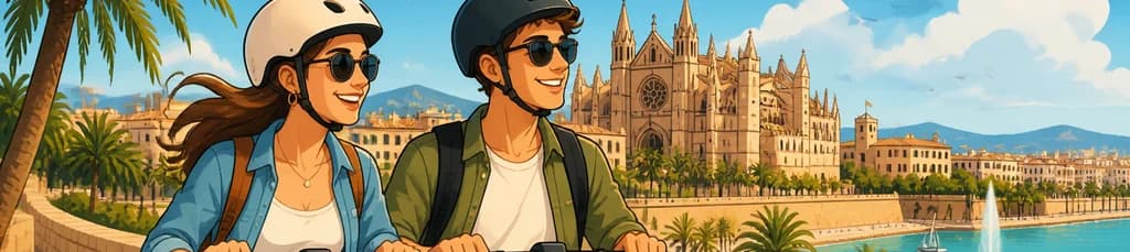 Arriendo de patinete eléctrico en Palma de Mallorca
