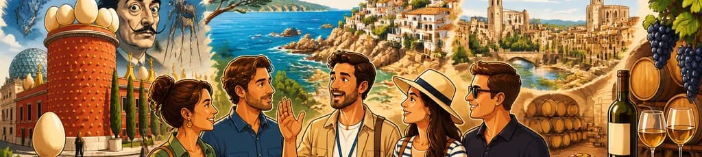 Experiencia Privada por la Costa Brava y Girona: Dalí, Gastronomía y Vinos