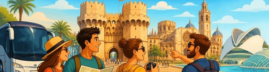 Viaje de un día a la ciudad de Valencia con salidas desde Albir, Benidorm y Calpe