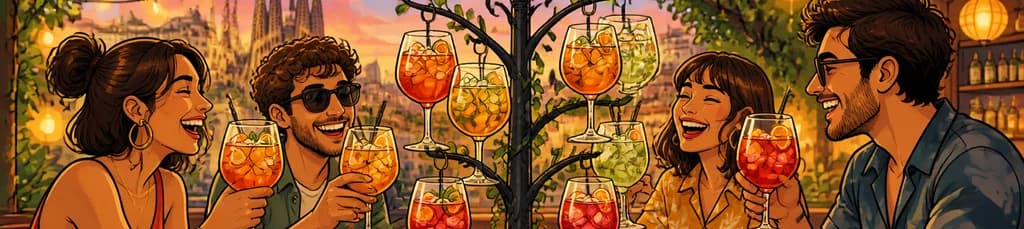 Disfruta de la fiesta Spritz en Barbaritat Spritzeria